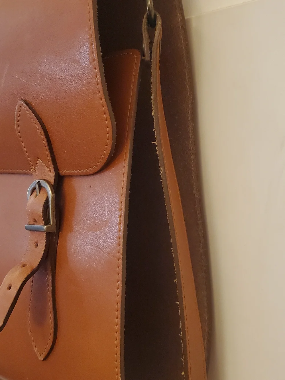 Leegin Saddle Leather Bed roll? Book strap? Bard LARP, Renaissance Fair